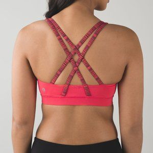 GUC Lululemon Size 8 Energy Bra Boom Juice / Cyber Boom Juice Alarming